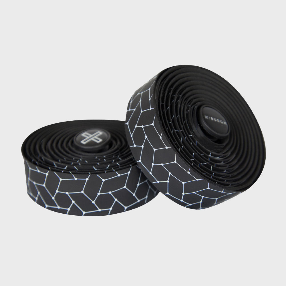 Ruban De Guidon Vélo Handlebar Tape Gris Métallisé – Lot De 2 – Neuf France